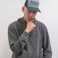 Hip-hop Can Change the World (Grey Hoodie)