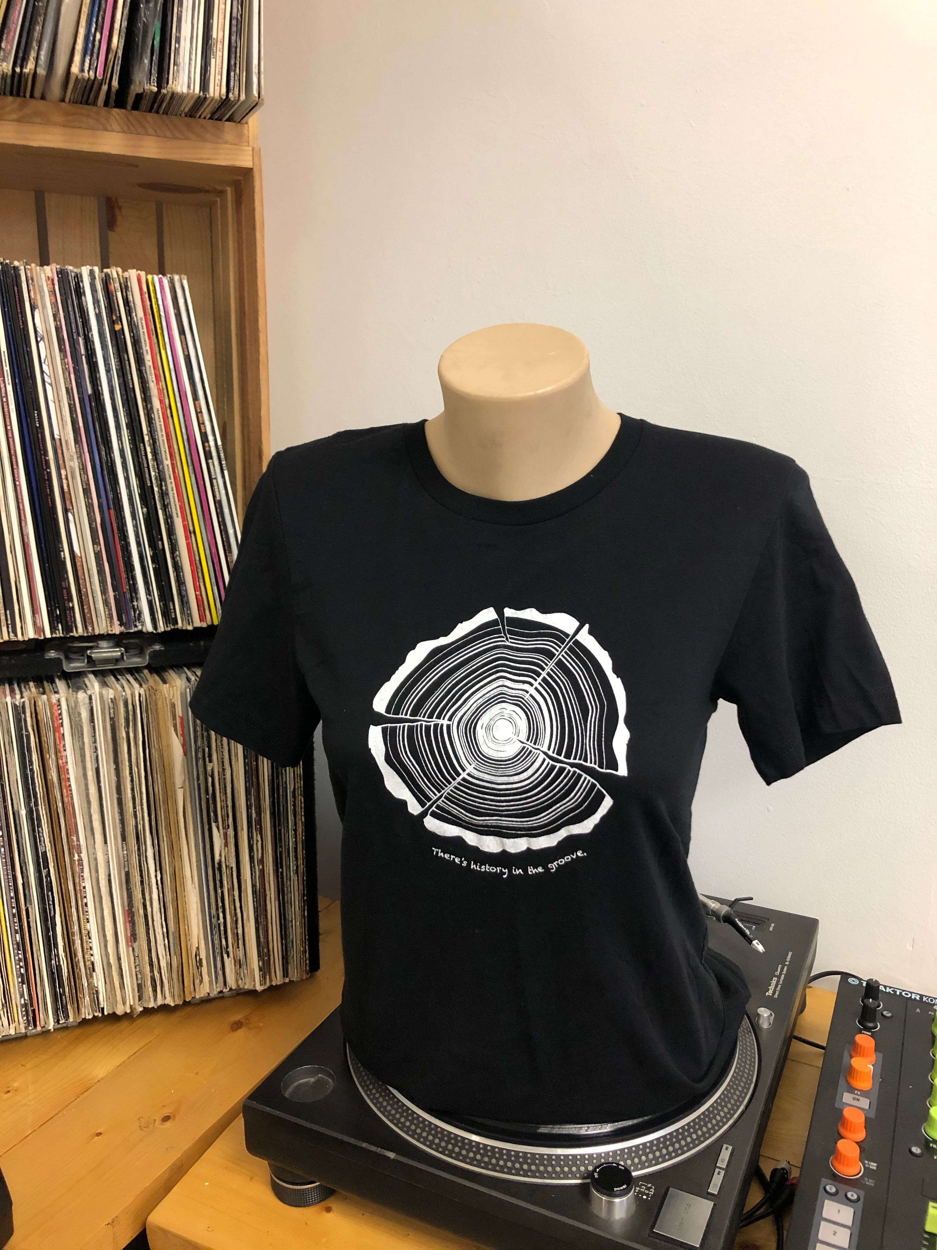 Vinyl Addict T-Shirt For Vinyl Turntable Djs