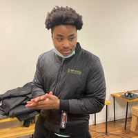 Refresh Collective (Black/Green Bomber Jacket)
