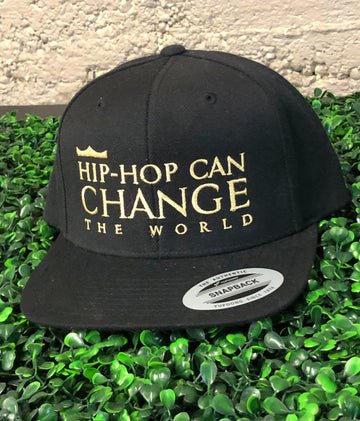 Hip-hop Can Change the World (black/gold cap)