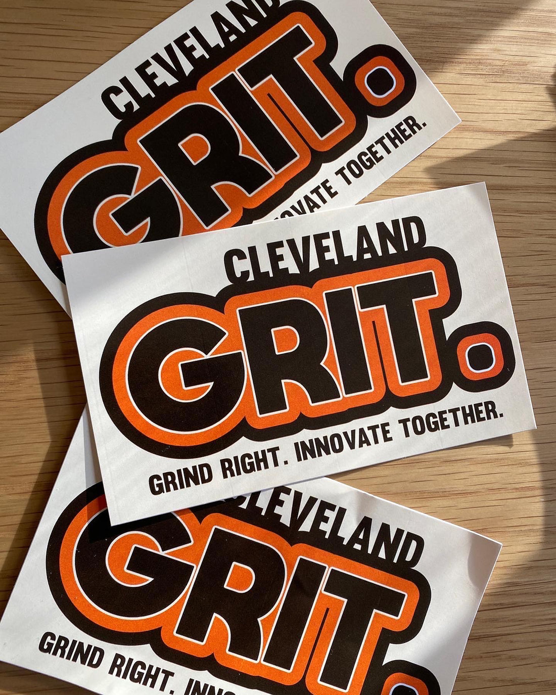 Cleveland Grit (Orange/Brown Flex Cap)