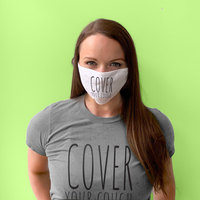Cover Your Cough (White Mask)