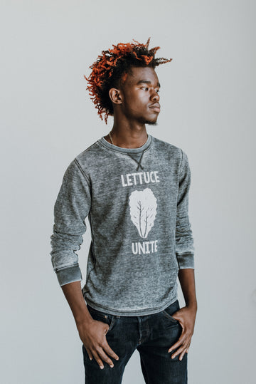 Lettuce Unite (Washed Out Grey Thermal)