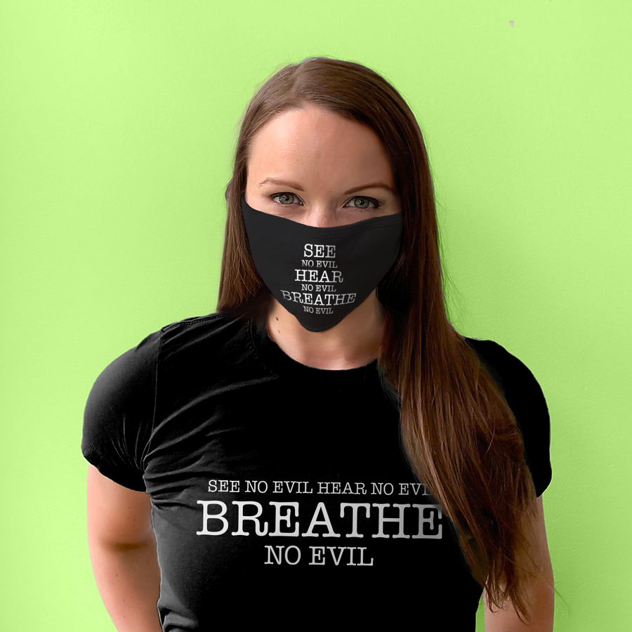 Breathe No Evil (Black T-Shirt)