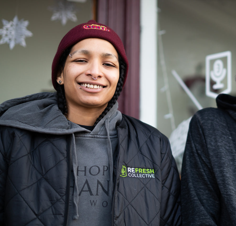 Cleveland Grit (Maroon/Wine Beanie)