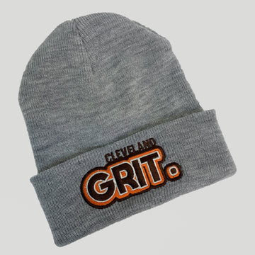 Cleveland Grit (Grey Beanie)