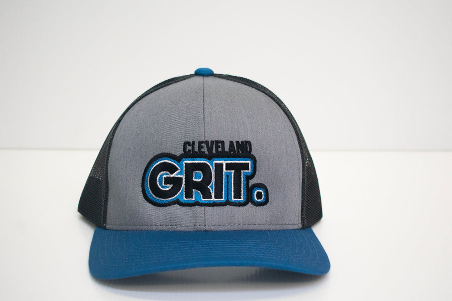 Cleveland Grit (Black/Blue/Grey Cap)