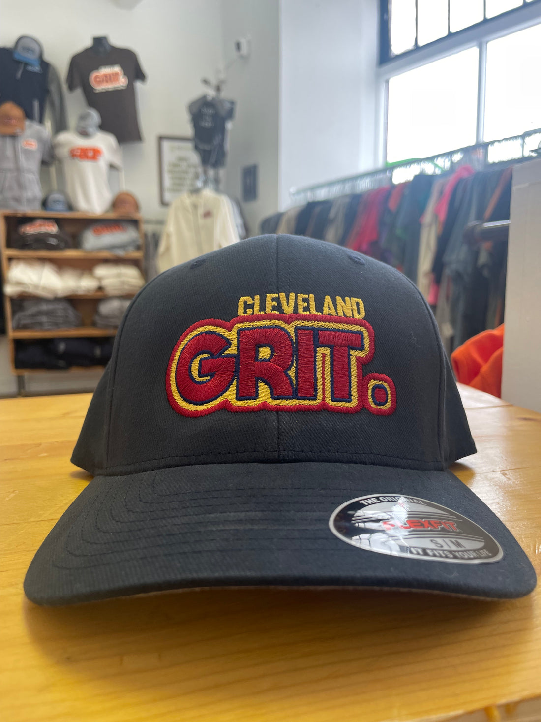 Cleveland Grit (Wine/Gold/Navy Cap)