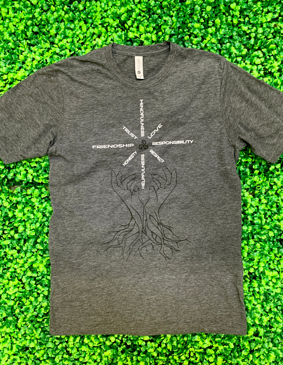 Rooted Charcoal Tee