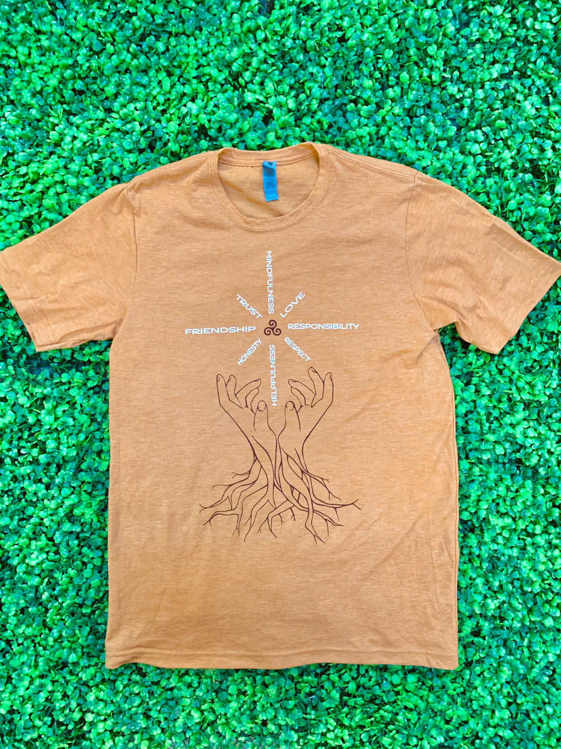 Rooted Antique Gold Tee
